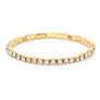 1 Row Strand Line Stretch Rhinestone Bracelet