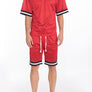 MESH SLEEVE TAPE ATHLETIC TSHIRT