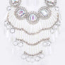 Crystal Statement Head Turner Necklace Set