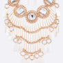 Crystal Statement Head Turner Necklace Set