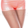Pastel color booty shorts with waist band