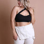 Cross Front Bralette Plus