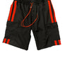Two Stripe Cargo Pocket Track Jacket Short Suit