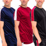 VELVET STRIPE TSHIRT