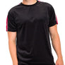 VELVET STRIPE TSHIRT