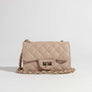 FAUX LEATHER CROSSBODY BAG