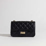 FAUX LEATHER CROSSBODY BAG