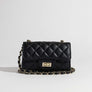 FAUX LEATHER CROSSBODY BAG