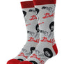 It's Bob Ross - Men's Cotton Crew Funny Socks