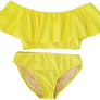 KIDS RUFFLE TWO PIECE BATHING SUIT