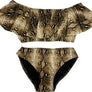 KIDS RUFFLE TWO PIECE BATHING SUIT
