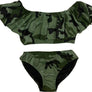 KIDS RUFFLE TWO PIECE BATHING SUIT