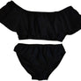 KIDS RUFFLE TWO PIECE BATHING SUIT