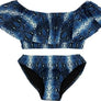 KIDS RUFFLE TWO PIECE BATHING SUIT