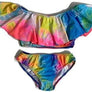 KIDS RUFFLE TWO PIECE BATHING SUIT