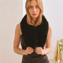 FAUX FUR SHORT COLLAR SCARF