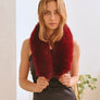 FAUX FUR SHORT COLLAR SCARF