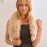 FAUX FUR SHORT COLLAR SCARF