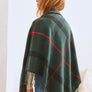 PLAID SQUARE SHAWL SCARF