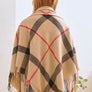 PLAID SQUARE SHAWL SCARF