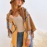 DIANA XL PATTERN CHECKER SCARF
