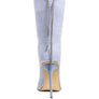 Ashipa Diamante Chain Detail Calf Boots