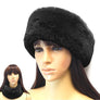 Short Hair Faux Fur Headband Hat