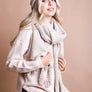 Cozy Boucle Knit Pom Beanie Winter Hat