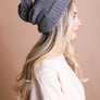 Cozy Boucle Knit Pom Beanie Winter Hat