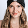 WINTER RHINESTONE KNITTED HEAD BAND