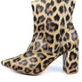 Pointed Toe Bootie with a Block Heel