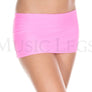 Plain mini skirt