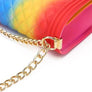 LARGE SIZE MODERN CROSSBODY RAINBOW JELLY BAG