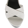 RAG&CO CHYPRE HIGH HEELED BLOCK SANDAL IN TAN