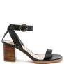 RAG&CO DOLPH STACK BLOCK HEELED SANDAL