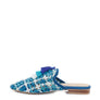London Rag MARIANA WOVEN FLAT MULES WITH TASSELS