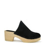 RAG & CO DARCIE TAUPE SUEDE CLOGS