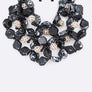 Resin Flower Statement Layer Necklace Set