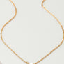 mini smiley face on a delicate chain necklace