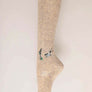 Hummingbird Wool Knee High Socks