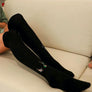 Hummingbird Wool Knee High Socks