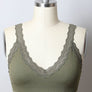 Lace Trim Padded Bralette