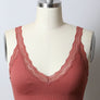 Lace Trim Padded Bralette