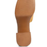 Scandal Slip On Block Heel Sandals