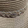 SUMMER EMBROIDERED STRAW HAT