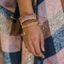 Adjustable Woven & Beaded Stackable Bracelets