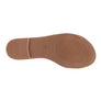 SCOTH Clear Buckled Quilted Slides