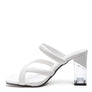 ERISED Clear Heel Toe Ring Slides
