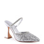 IRIS Glitter Spool Heel Sandal