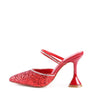 IRIS Glitter Spool Heel Sandal